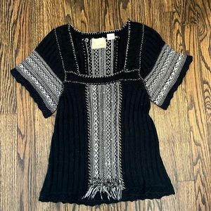 Anthropologie knit top